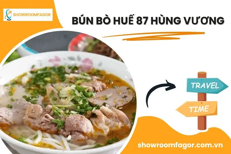 Bún bò Huế 87 Hùng Vương