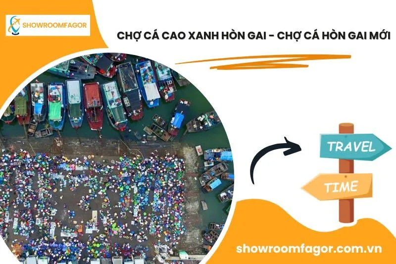 Chợ cá Cao Xanh Hòn Gai - Chợ cá Hòn Gai mới