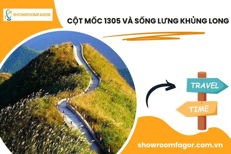 Cột mốc 1305 và Sống lưng Khủng Long