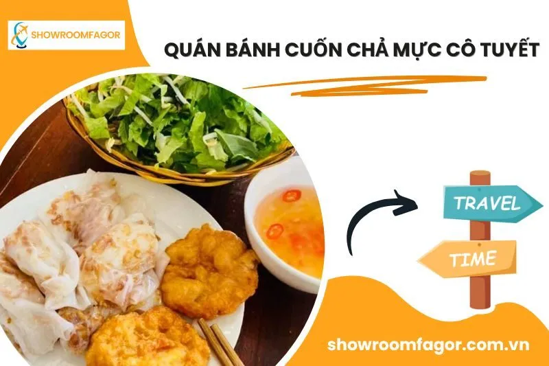 Quán bánh cuốn chả mực Cô Tuyết