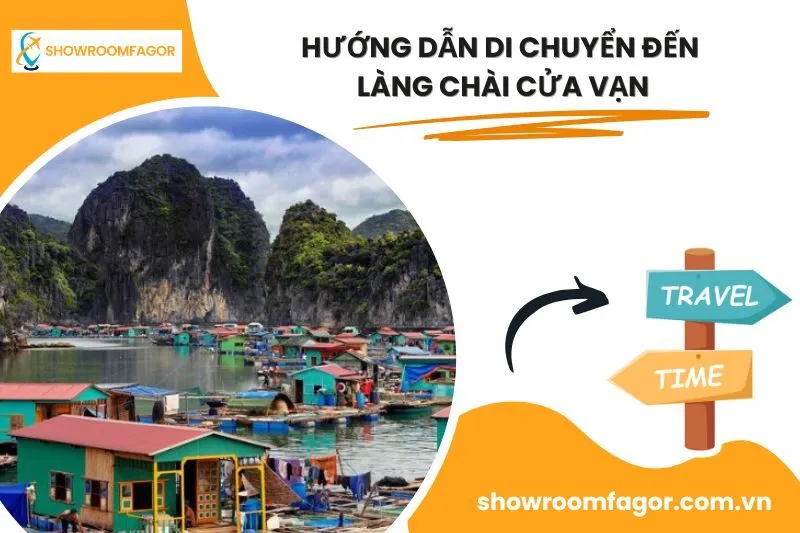 Hướng dẫn di chuyển đến làng chài Cửa Vạn