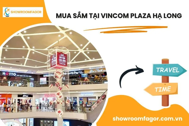 Mua sắm tại Vincom Plaza Hạ Long